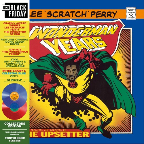 Lee Perry Scratch - Wonderman Years Vol. 1 (BF RSD 2026 BLUE VINYL 2xLP) | NEW - REGGAE *NEW/COLOR*