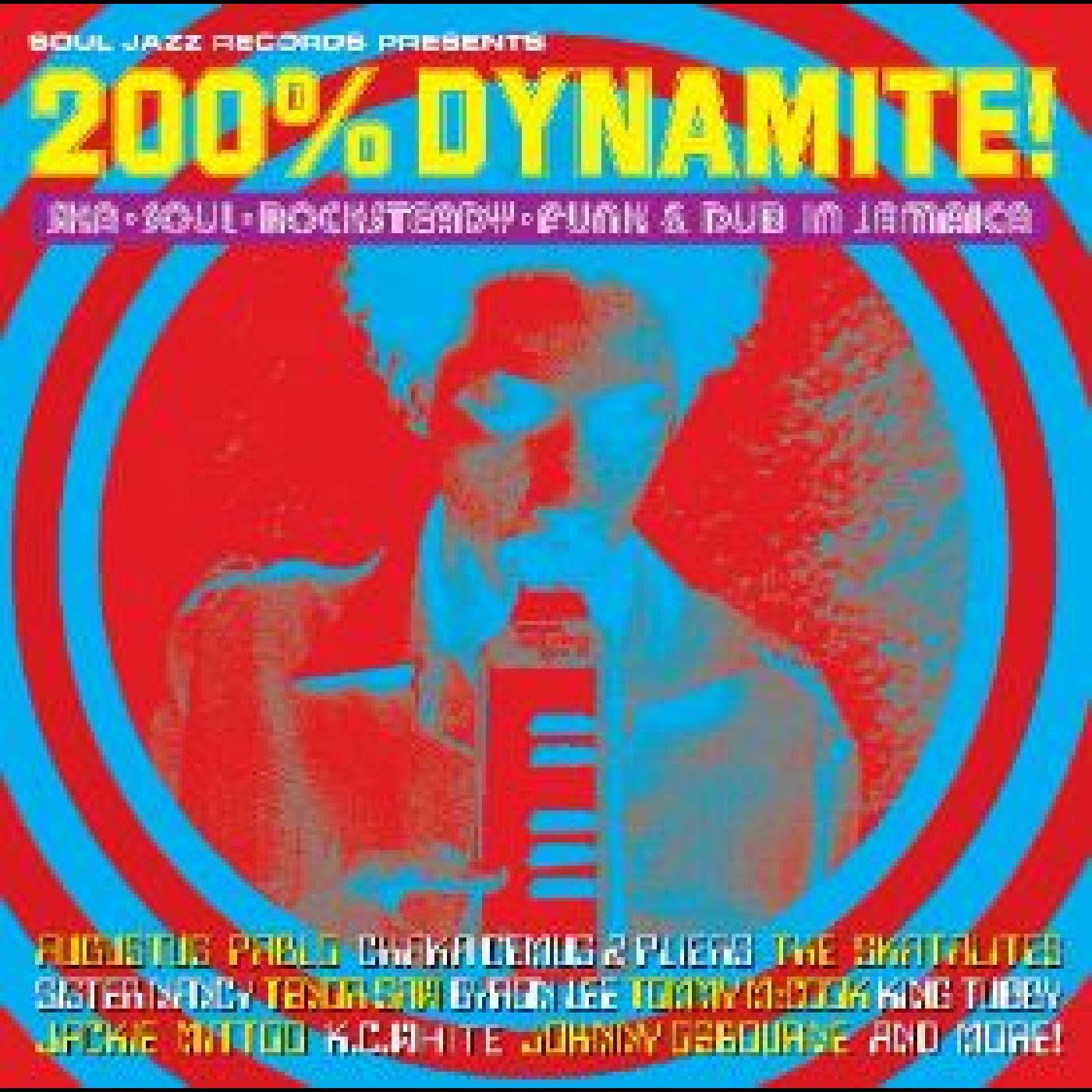 Soul Jazz Records presents - 200% DYNAMITE! Ska, Soul, Rocksteady, Funk & Dub in Jamaica (Vinyl) | - REGGAE *NEW*