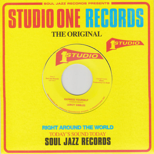 Express Yourself / Respect (7" VINYL) | Mint (M) Mint (M) - REGGAE *NEW*