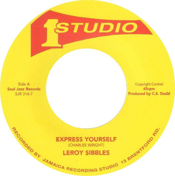 Express Yourself / Respect (7" VINYL) | Mint (M) Mint (M) - REGGAE *NEW*
