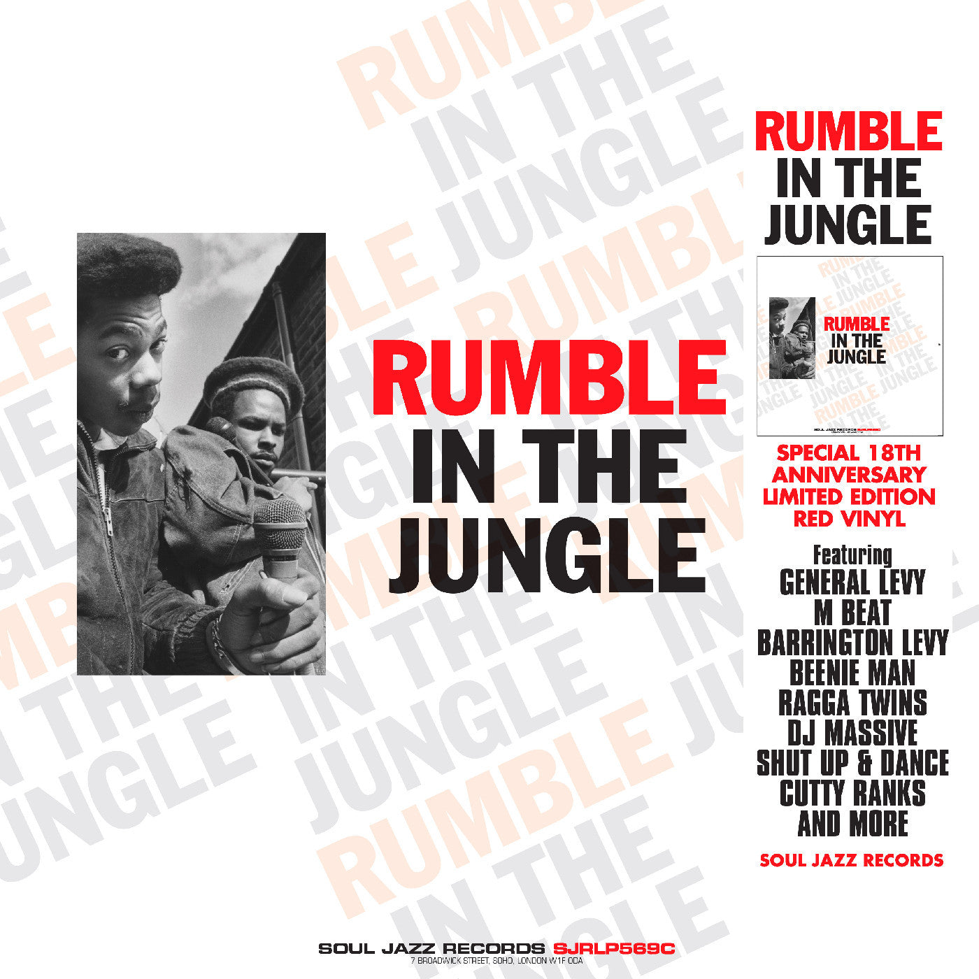 Rumble In The Jungle (2025 RSD RED VINYL) | Mint (M) Mint (M) - REGGAE *SEALED/COLOR*