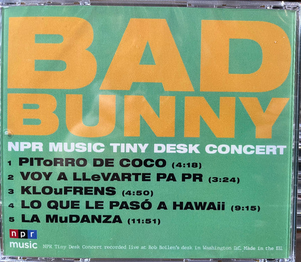 NPR Music Tiny Desk Concert (CD - UNOFFICIAL) | Mint (M) Mint (M) - REGGAE *SEALED*