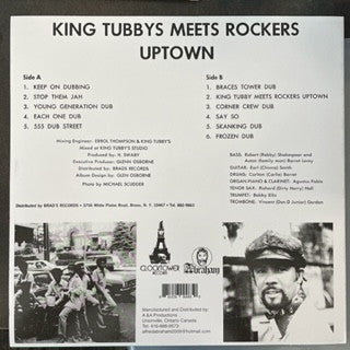 King Tubbys Meets Rockers Uptown (VINYL & POSTER) | Mint (M) Mint (M) - REGGAE *SEALED*