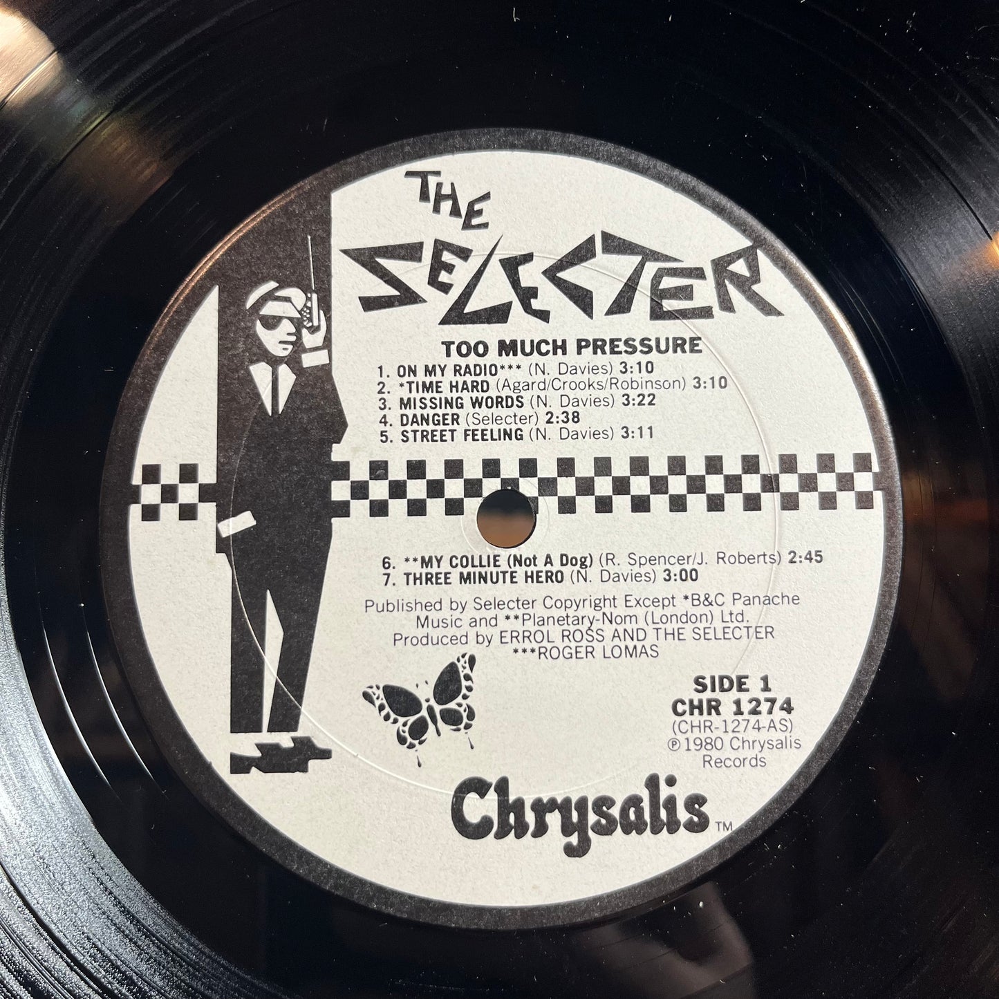 Too Much Pressure (VINYL) | Very Good (VG) Very Good Plus (VG+) - REGGAE/SKA / USED *VERY GOOD*