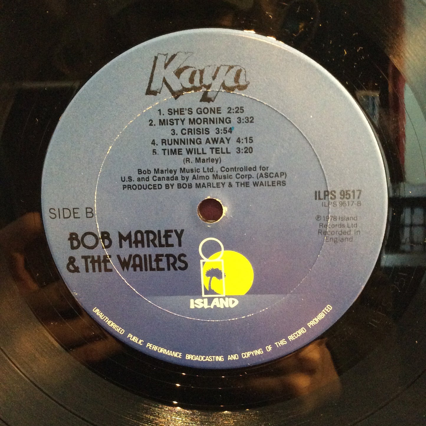 Kaya (VINYL) | Near Mint- (NM-) Near Mint (NM) - REGGAE / USED *NEAR MINT-*