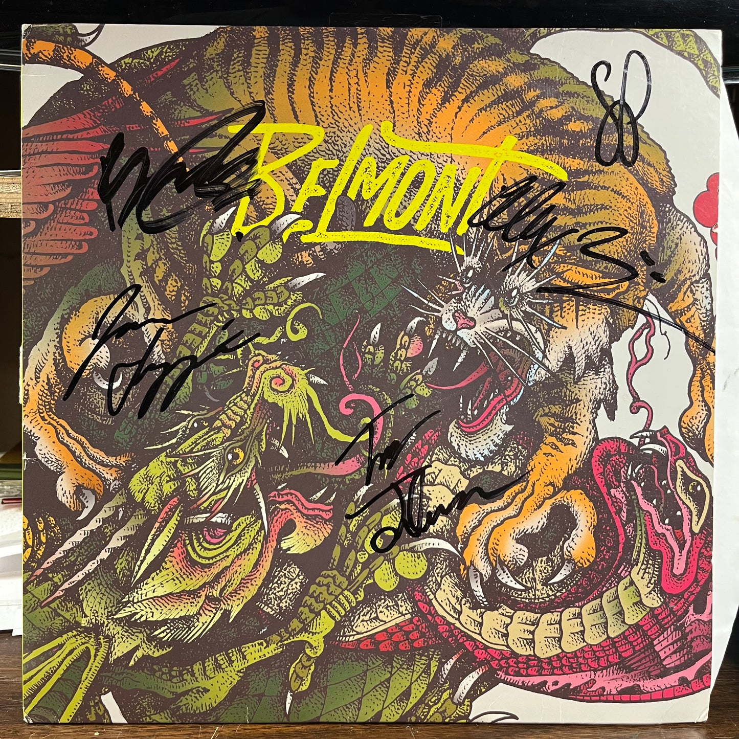 Belmont (SIGNED RED VINYL) | Very Good (VG) Excellent (EX) - REGGAE / USED *VERY GOOD*