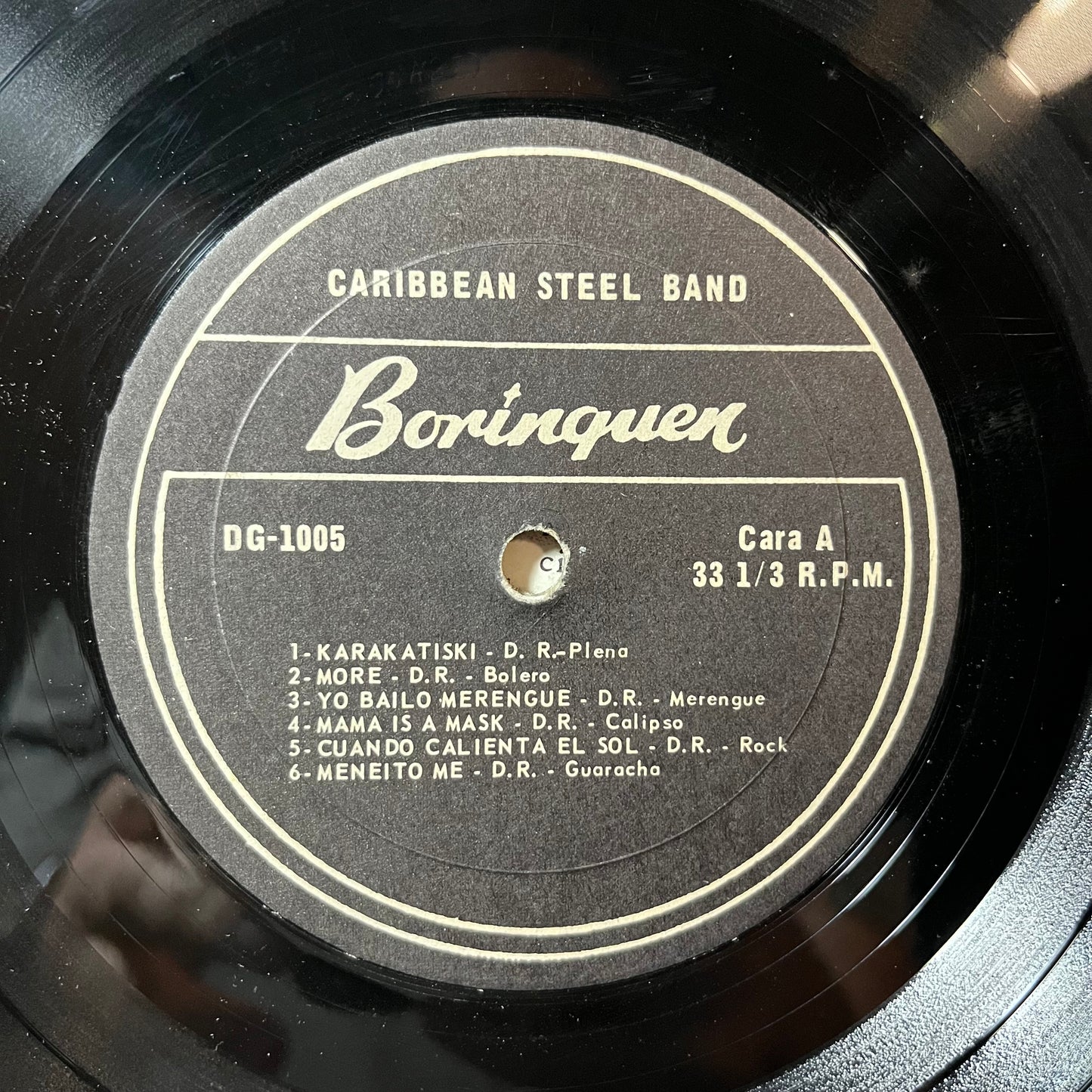 Caribbean Steel-Band (VINYL) | Very Good (VG) Very Good (VG) - REGGAE/WORLD / USED *VERY GOOD*