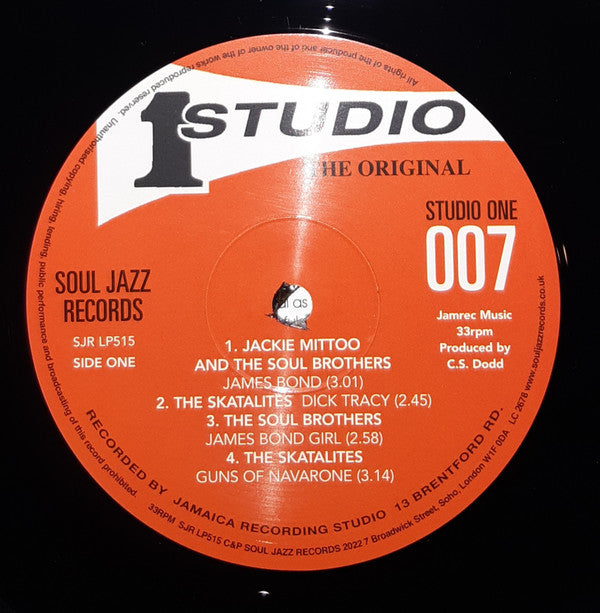 Studio One 007 - Licensed To Ska | Mint (M) Mint (M) - REGGAE