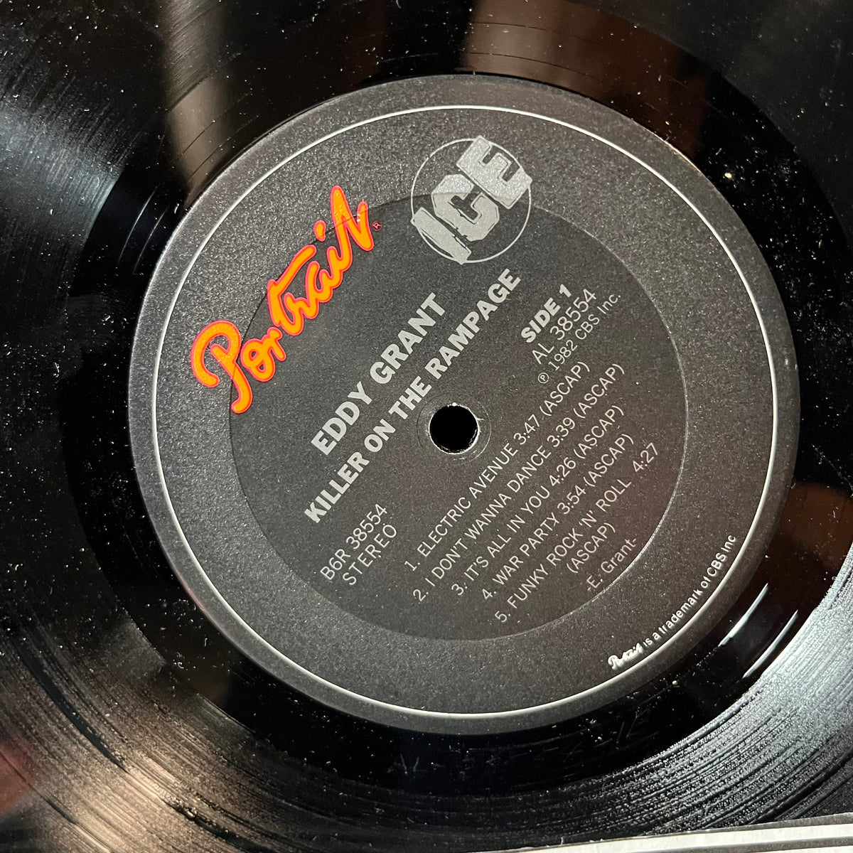Eddy Grant - Killer On The Rampage (VINYL LP) | USED Excellent+ (EX+) Near Mint (NM or M-) REGGAE