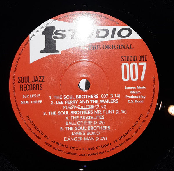 Studio One 007 - Licensed To Ska | Mint (M) Mint (M) - REGGAE
