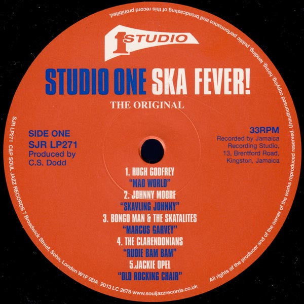 Studio One Ska Fever! (2x VINYL) | Mint (M) Mint (M) - REGGAE *NEW*