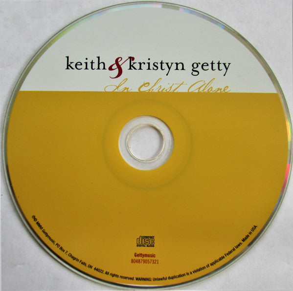 In Christ Alone (CD) | Mint (M) Mint (M) - RELIGIOUS *SEALED*