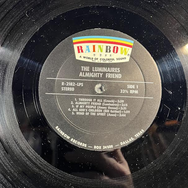 Almighty Friend (VINYL) | Excellent (EX) Very Good Plus (VG+) - RELIGIOUS / USED *EXCELLENT*