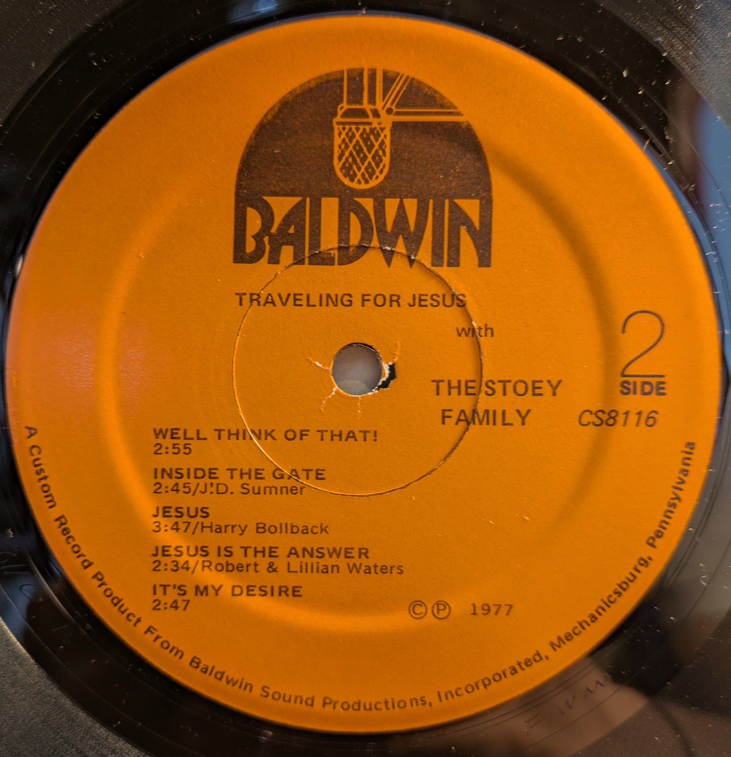 Traveling For Jesus (VINYL) | Near Mint (NM) Near Mint (NM) - RELIGIOUS / USED *NEAR MINT-*