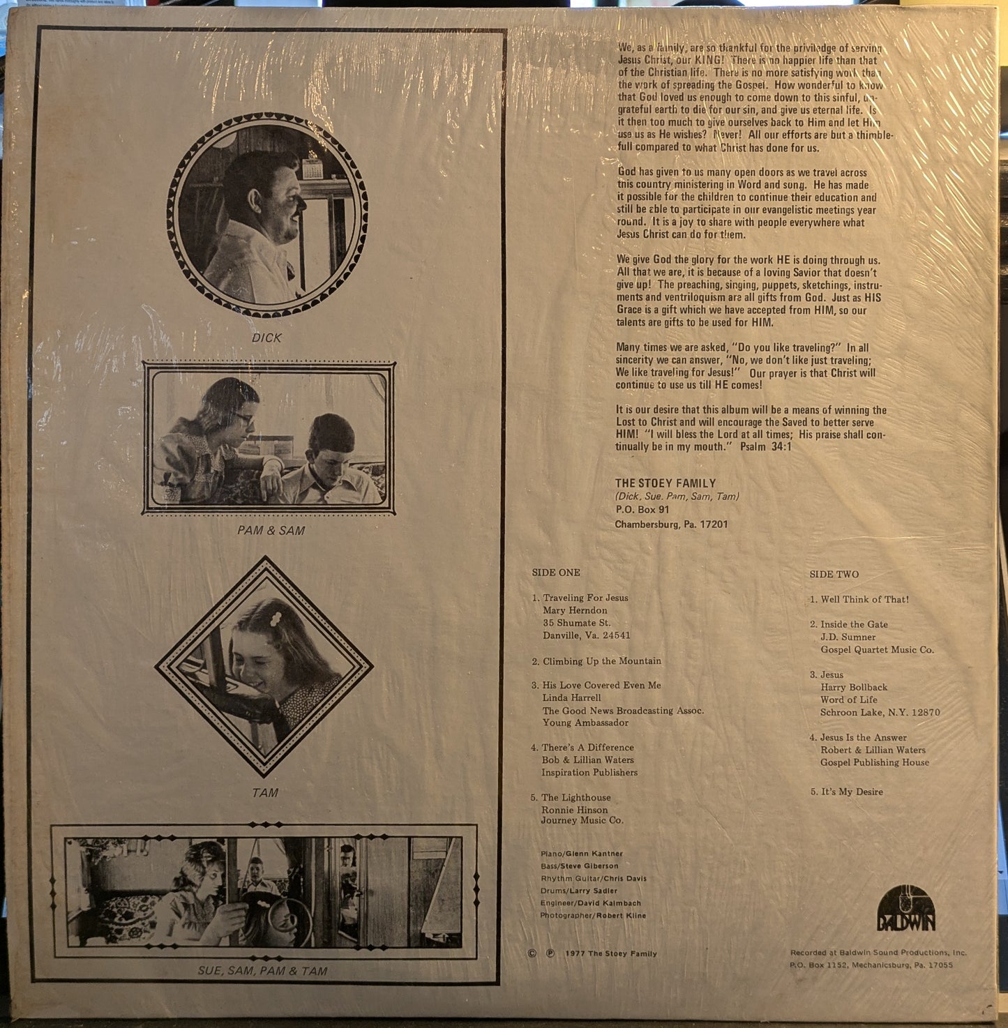 Traveling For Jesus (VINYL) | Near Mint (NM) Near Mint (NM) - RELIGIOUS / USED *NEAR MINT-*