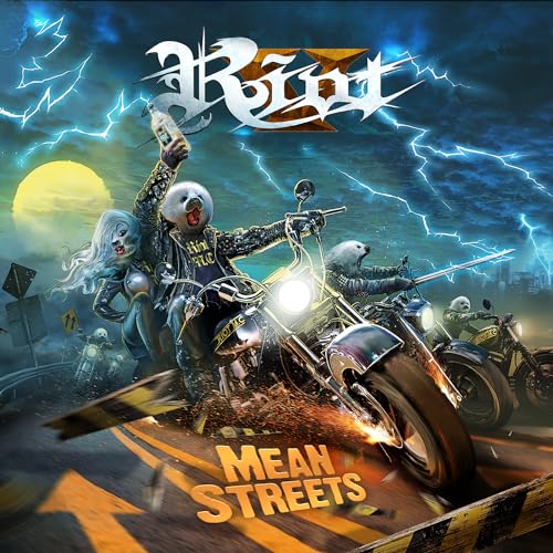 Riot V Mean Streets (Seal White Vinyl) LP Mint (M) Mint (M)