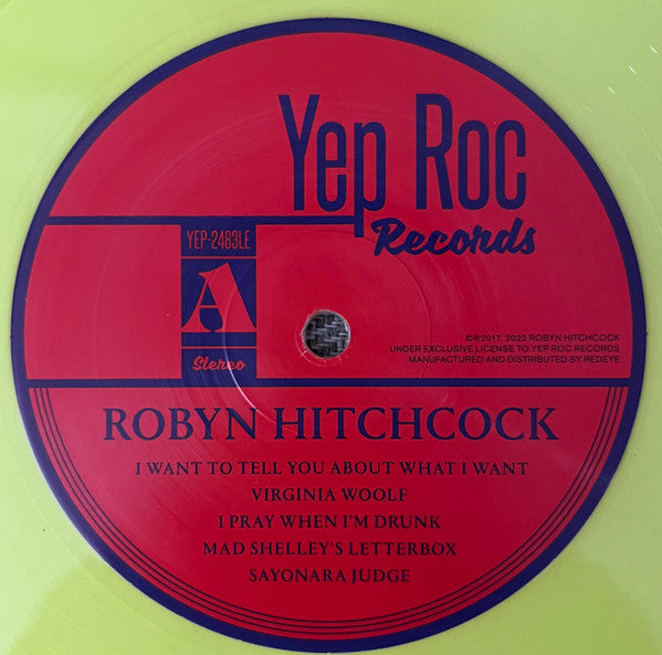 Robyn Hitchcock | Mint (M) Mint (M) - ALT/INDIE *NEW/COLOR*