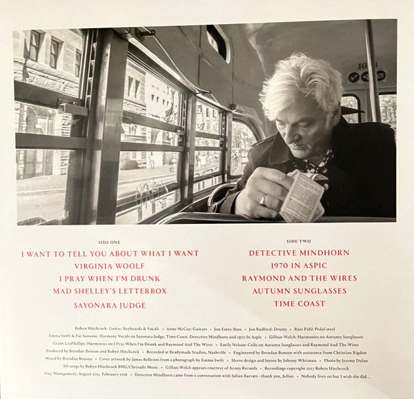 Robyn Hitchcock | Mint (M) Mint (M) - ALT/INDIE *NEW/COLOR*