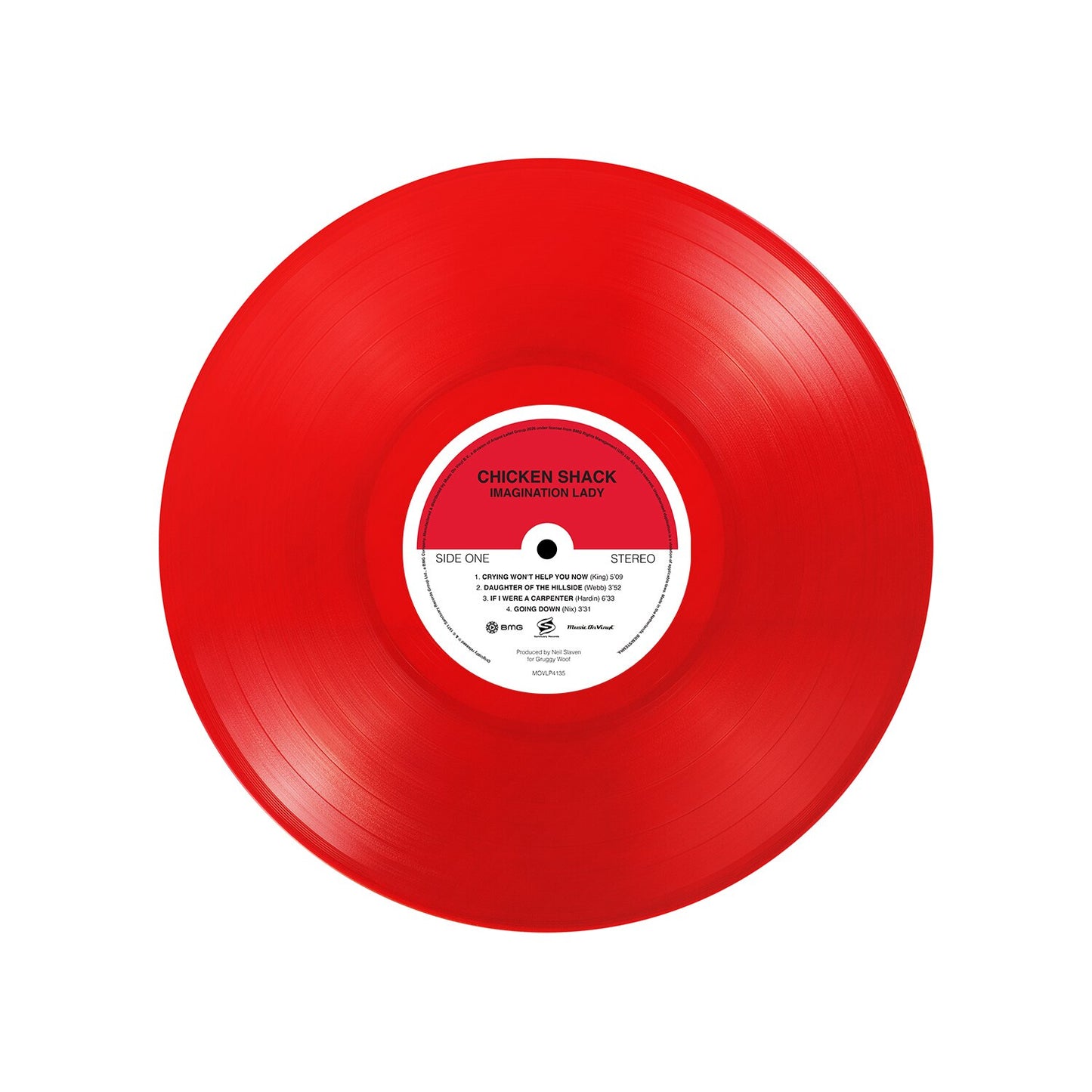 Chicken Shack - (PRESALE 10/9/26) Imagination Lady (MOV TRANSLUCENT RED VINYL LP) | NEW - ROCK/BLUES *NEW/COLOR*