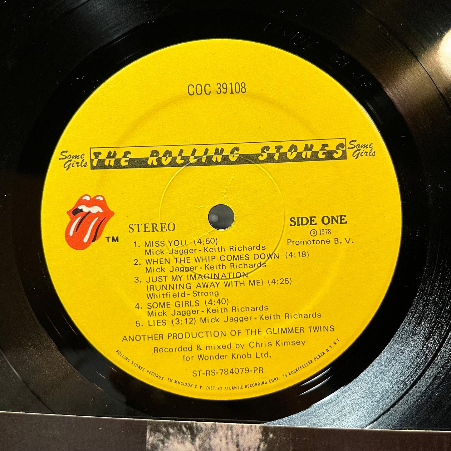The Rolling Stones - Some Girls (VINYL LP ROLLING STONES COC 39108 1978) | Excellent+ (EX+) Excellent+ (EX+) - ROCK/CLASSIC / USED *EXCELLENT+*