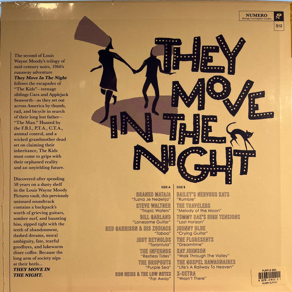Various - They Move In The Night | Mint (M) Mint (M) - ROCK *COLOR/SEALED*