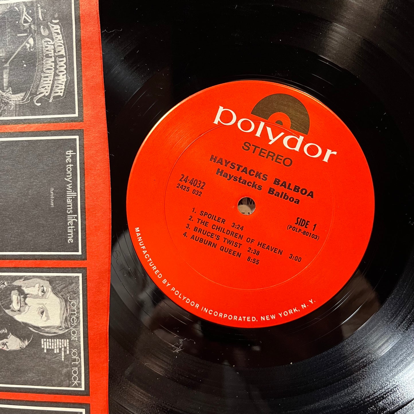 Haystacks Balboa - Haystacks Balboa (VINYL LP POLYDOR 2425 032 1970) | USED - ROCK/HARD / USED *NEAR MINT*