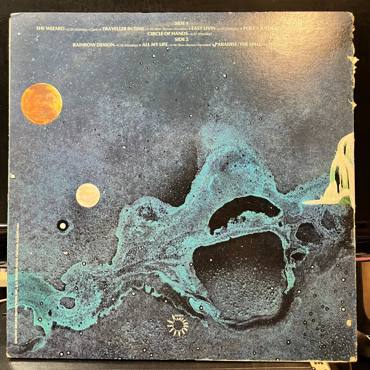 Uriah Heep - Demons And Wizards (VINYL LP BRONZE SRM 1 630 1972) | Near Mint (NM or M-) Very Good Plus Plus (VG++) - ROCK/HARD / USED *NEAR MINT*
