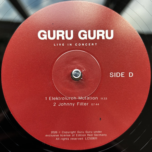 Guru Guru - Live In Concert (VINYL 2xLP) | NEW - ROCK/KRAUTROCK *SEALED*