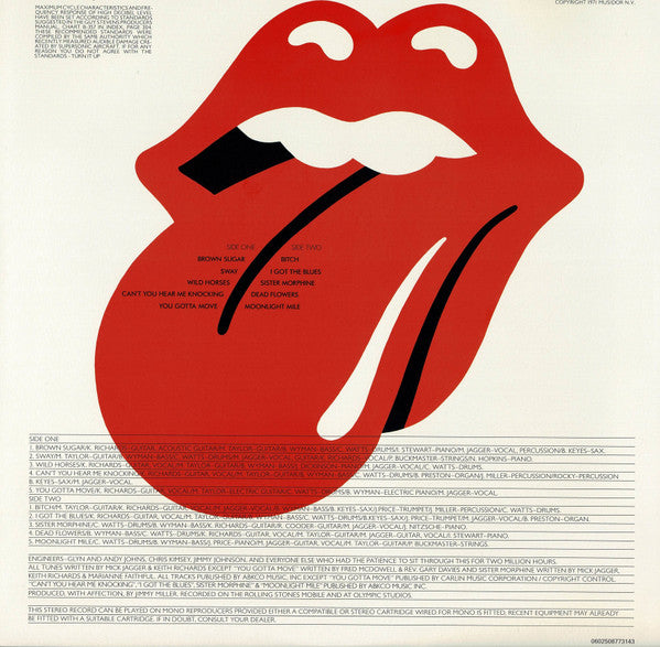 Sticky Fingers | Mint (M) Mint (M) - ROCK *NEW/180g*