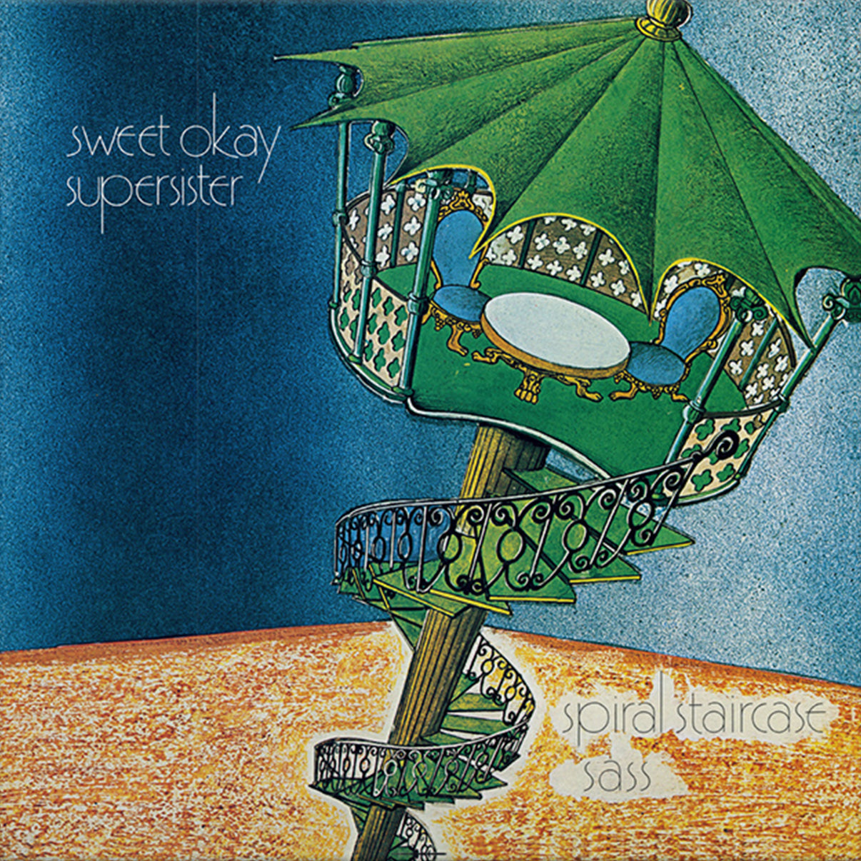 Spiral Staircase Sass (MOV | PRE-ORDER: 03/07/2025 / CRYSTAL CLEAR VINYL) | Mint (M) Mint (M) - ROCK *NEW/CLEAR*