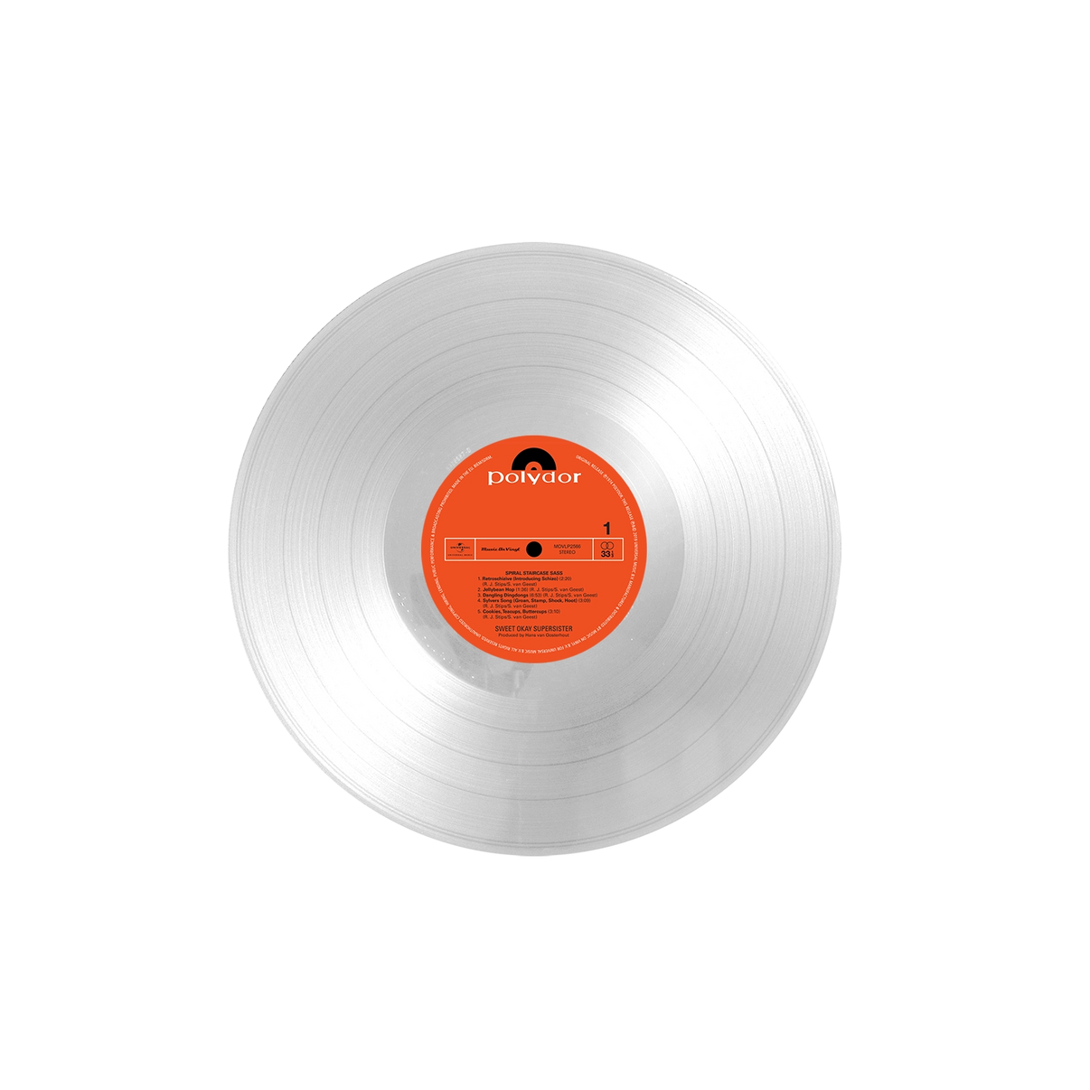 Spiral Staircase Sass (MOV | PRE-ORDER: 03/07/2025 / CRYSTAL CLEAR VINYL) | Mint (M) Mint (M) - ROCK *NEW/CLEAR*
