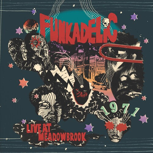Funkadelic - Live at Meadowbrook 1971 (BF RSD 2026 RED/GREEN VINYL 2xLP) | NEW - ROCK *NEW/COLOR*