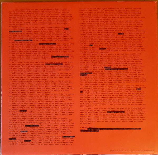 "Ring Spiel" Tour '95 (COLOR 2xVINYL) | Mint (M) Mint (M) - ROCK *NEW/COLOR*