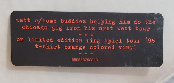 "Ring Spiel" Tour '95 (COLOR 2xVINYL) | Mint (M) Mint (M) - ROCK *NEW/COLOR*