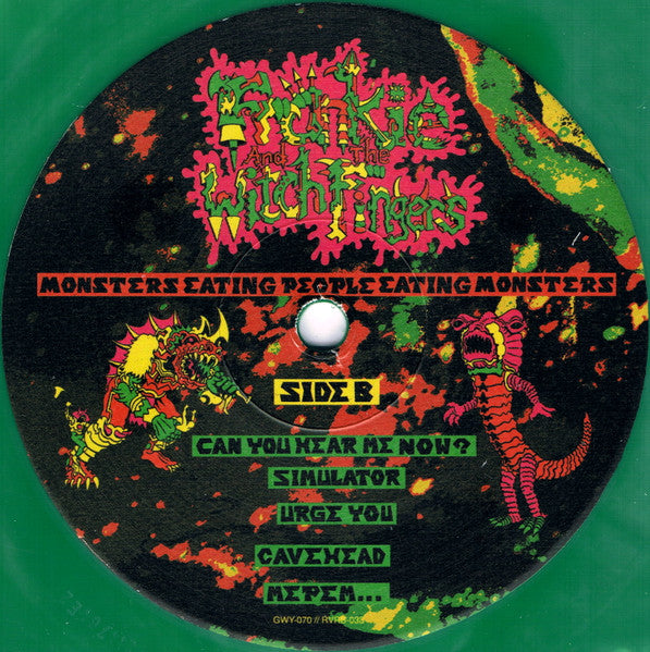 Monsters Eating People Eating Monsters... (COLOR VINYL) | Mint (M) Mint (M) - ROCK *NEW/COLOR*