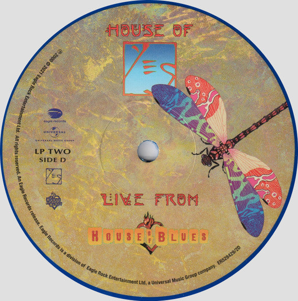 House Of Yes: Live From The House Of Blues (3xCOLOR VINYL) | Mint (M) Mint (M) - ROCK *NEW/COLOR*