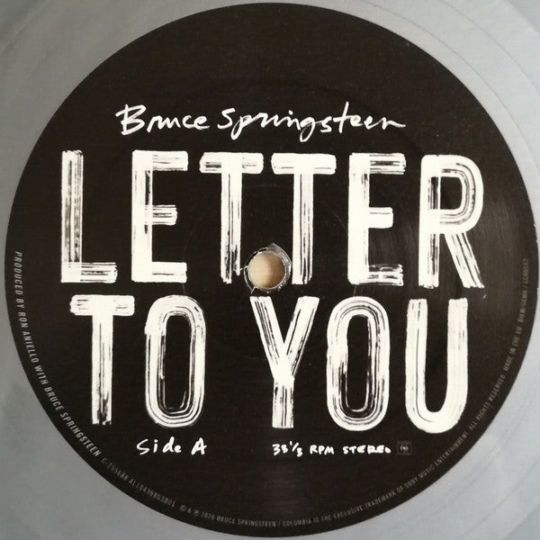 Letter To You (2xGRAY VINYL) | Mint (M) Mint (M) - ROCK *NEW/COLOR*