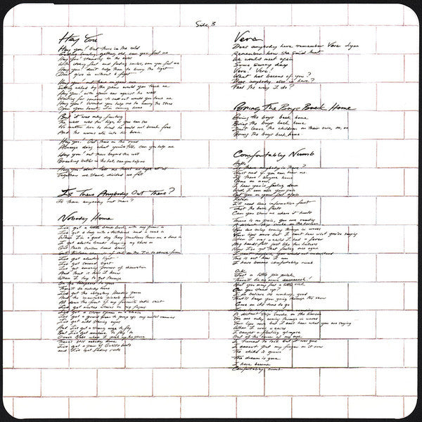 The Wall (180g) | Mint (M) Mint (M) - ROCK *NEW/SEAED/180g*