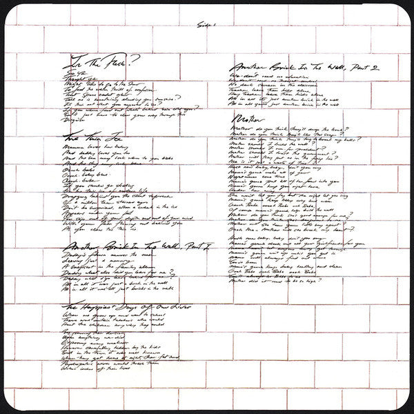 The Wall (180g) | Mint (M) Mint (M) - ROCK *NEW/SEAED/180g*
