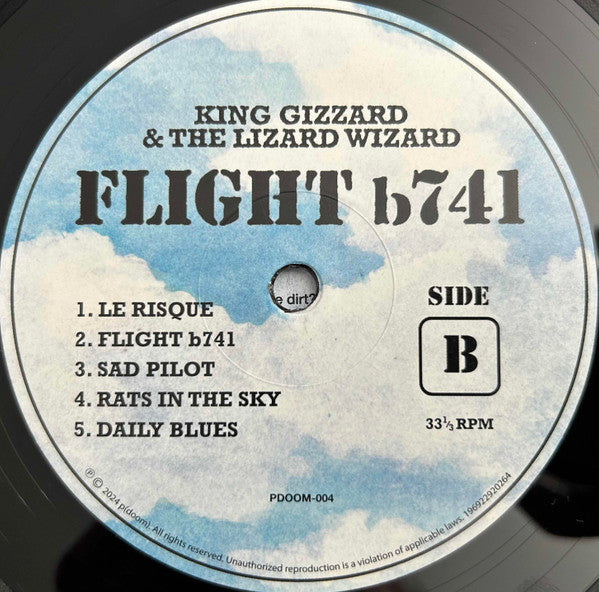 Flight b741 | Mint (M) Mint (M) - ROCK *NEW*