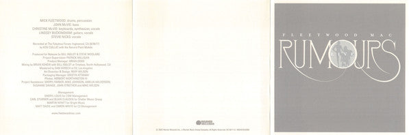 Rumours Live (CD) | Mint (M) Mint (M) - ROCK *NEW*