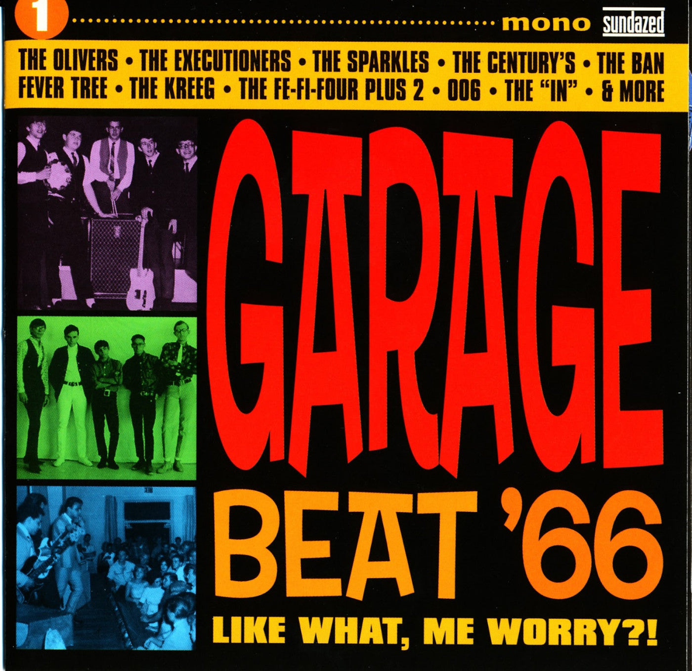 Various Artists - Garage Beat '66 Vol. 1: Like What, Me Worry (CD) | Mint Mint - ROCK *NEW*