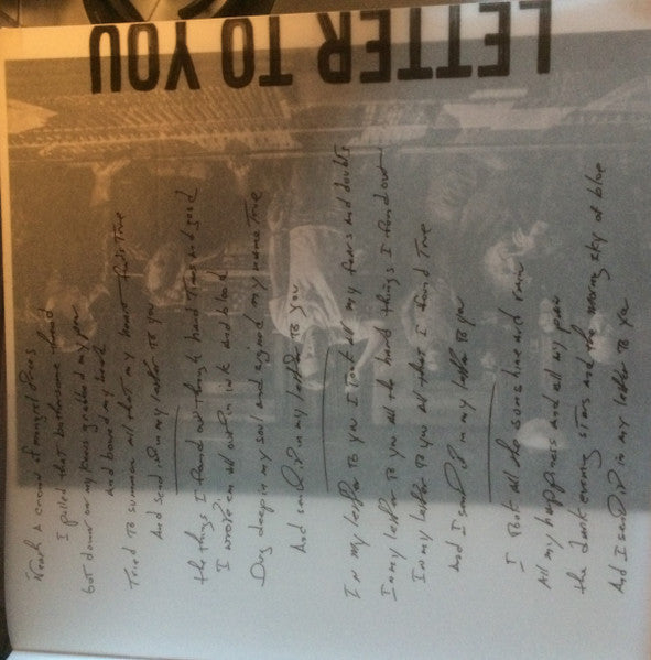 Letter To You (2xVINYL) | Mint (M) Mint (M) - ROCK *NEW*