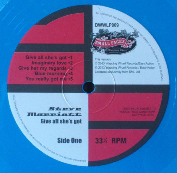 Give All She's Got (VINYL) | Mint (M) Mint (M) - ROCK *NEW*
