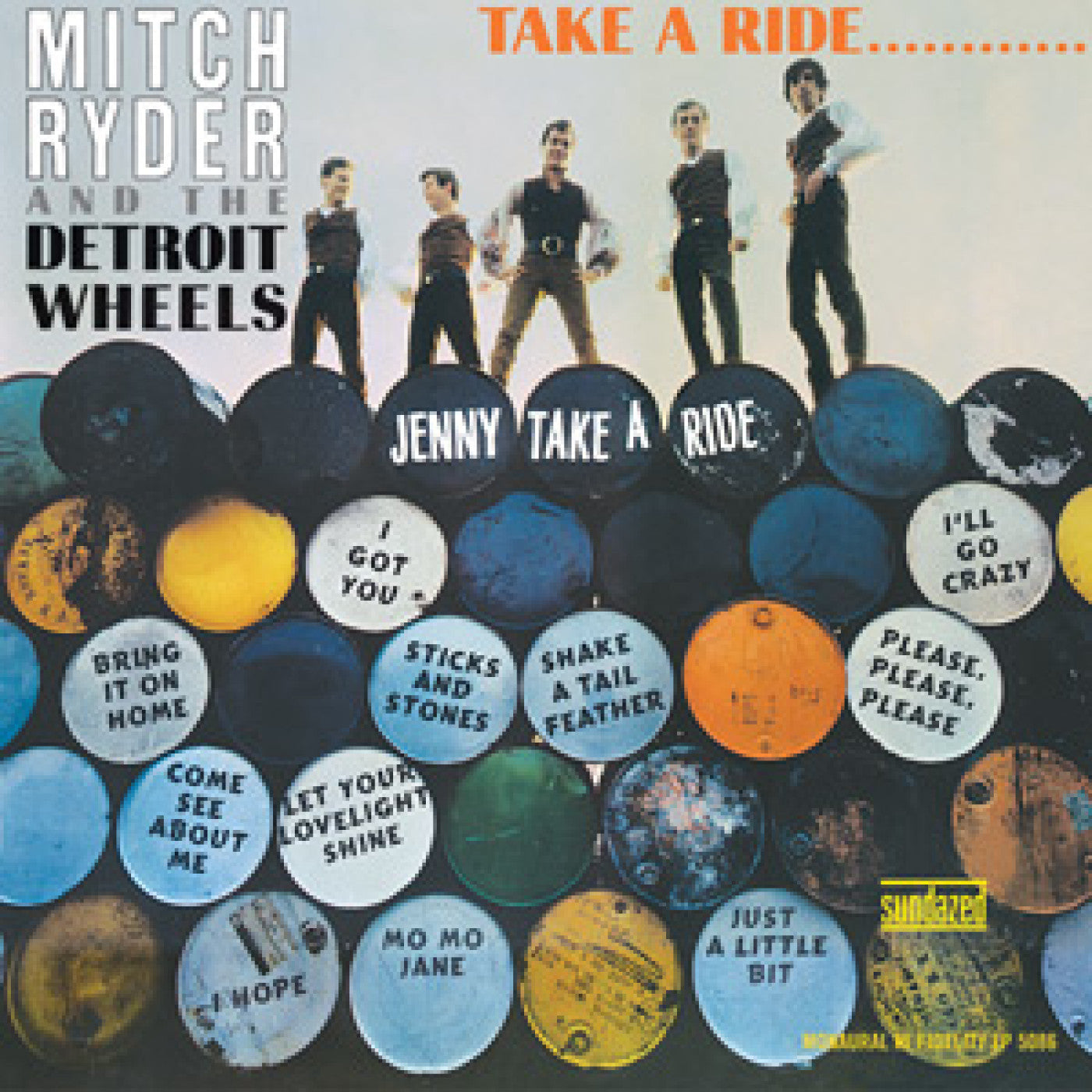 Ryder, Mitch & The Detroit Wheels - Take A Ride... (Vinyl) | Mint (M) Mint (M) - ROCK *NEW*