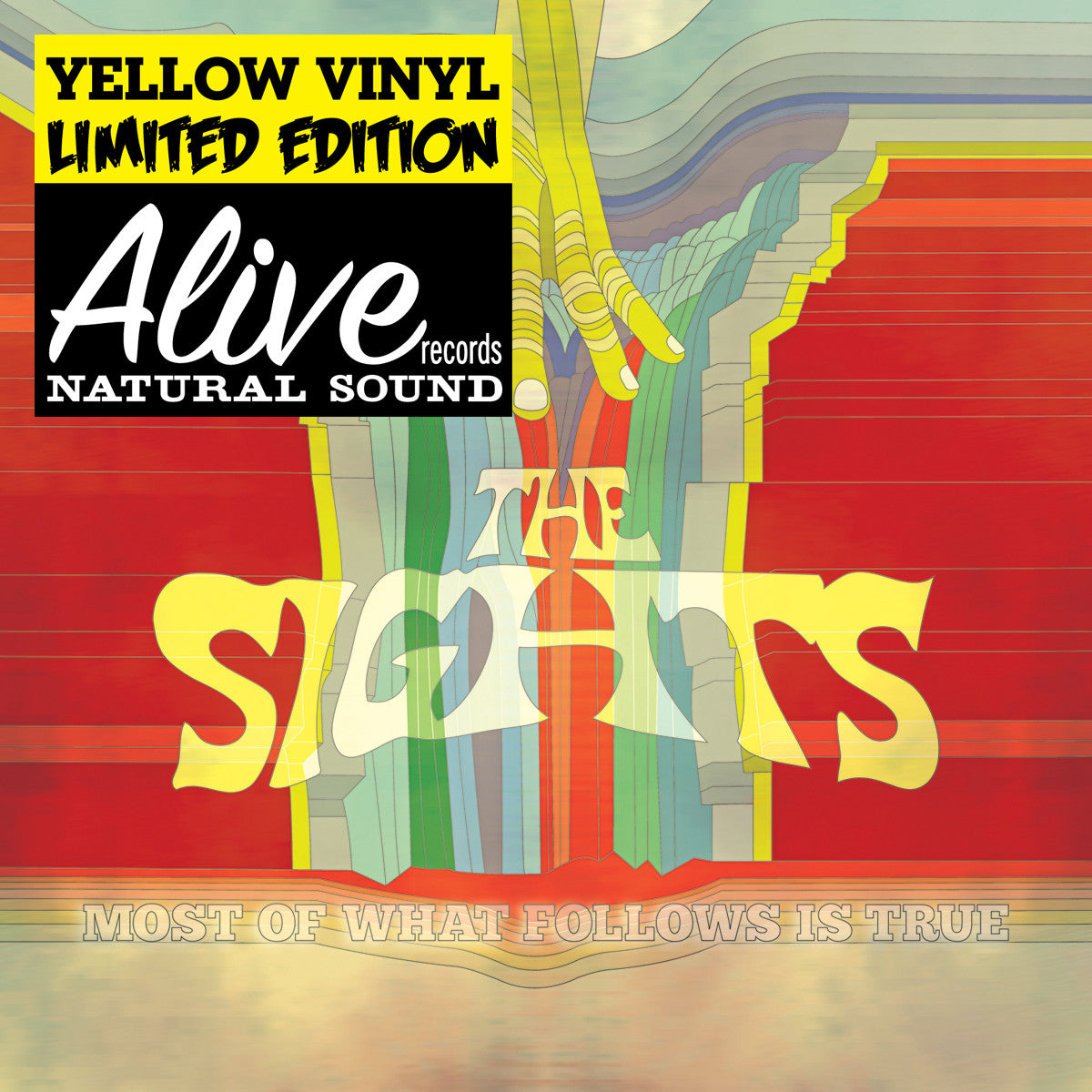 Sights, The - Most of What Follows Is True (YELLOW VINYL) (Vinyl) | - ROCK *NEW*