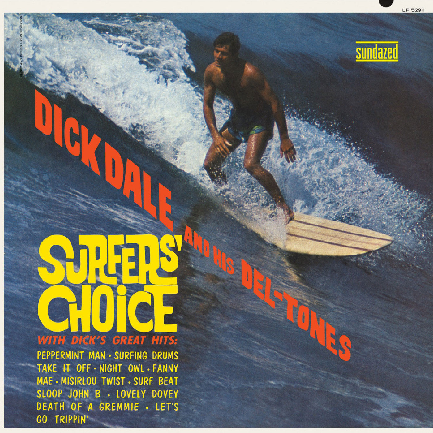 Dale, Dick and His Del-Tones - Surfers' Choice (YELLOW VINYL) | Mint (M) Mint (M) - ROCK *NEW*