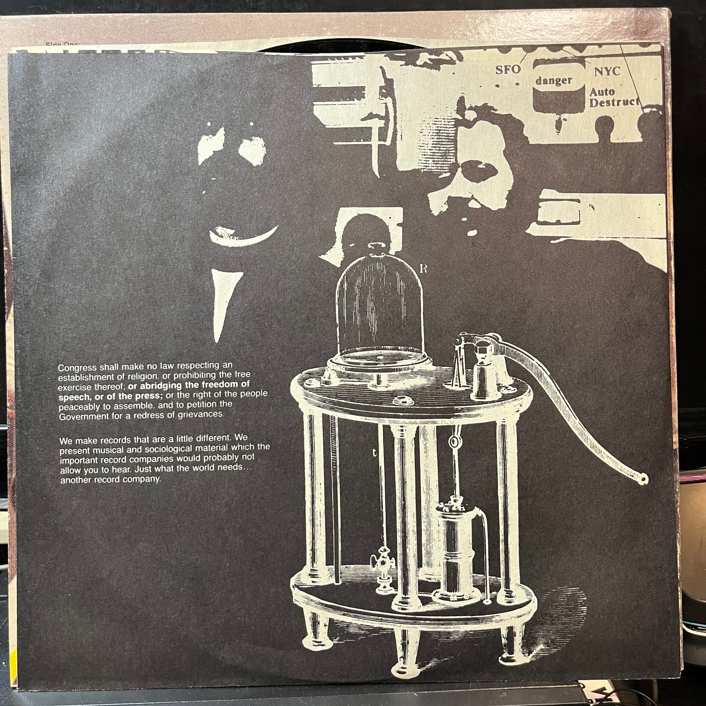 The Mothers - Just Another Band From L.A. (VINYL LP BIZARRE MS 2075 1972) | Near Mint (NM or M-) Very Good Plus (VG+) - ROCK/PSYCH / USED *NEAR MINT*