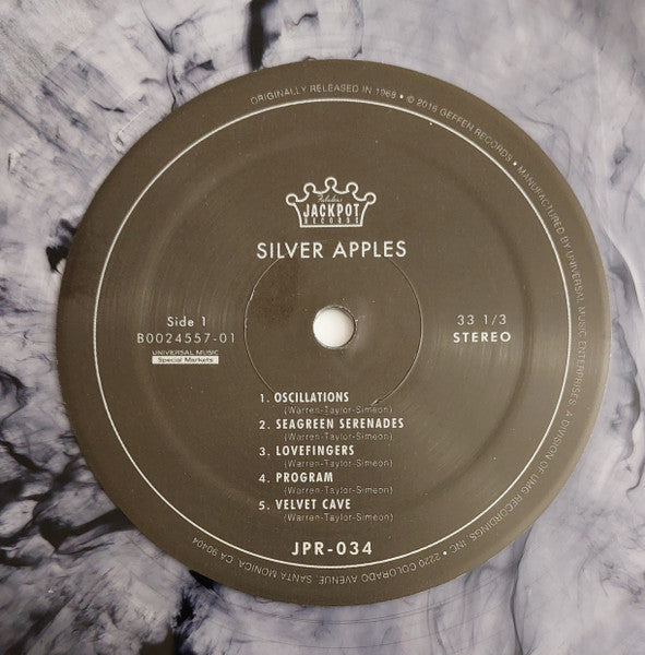 Silver Apples (SMOKE COLOR VINYL) | Mint (M) Mint (M) - ROCK *SEALED/COLOR*