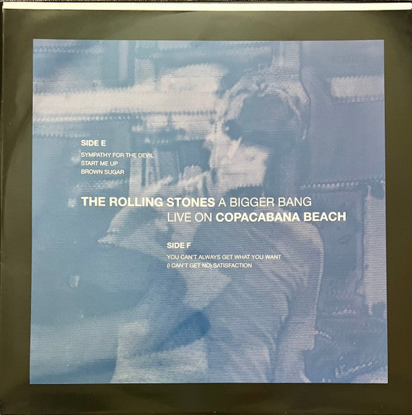 A Bigger Bang - Live On Copacabana Beach (3xCOLOR VINYL) | Mint (M) Mint (M) - ROCK *SEALED/COLOR*
